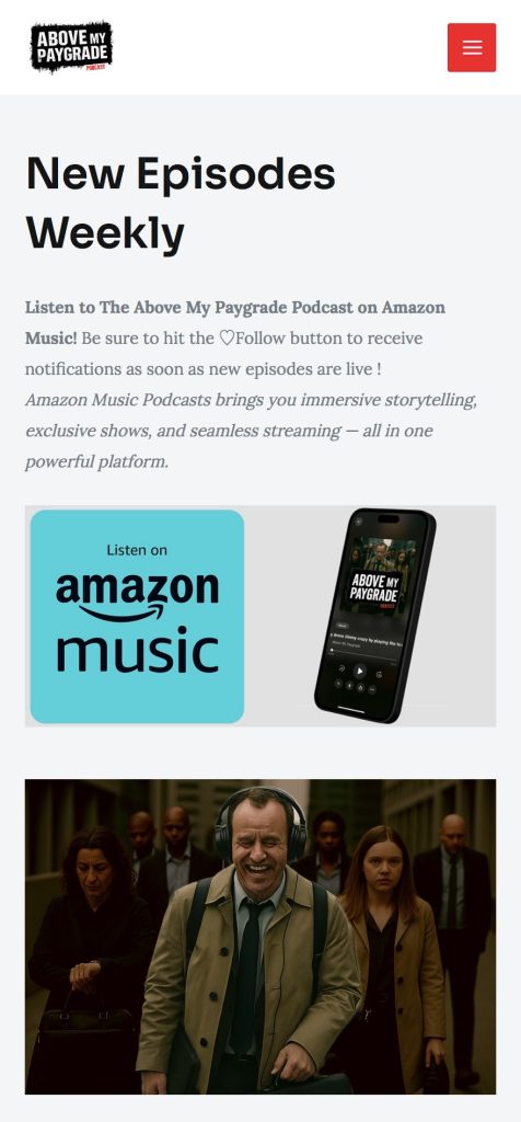 listen subscribe web abovemypaygradepodcast com
